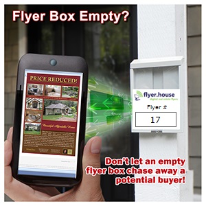 flyer.house yard sign